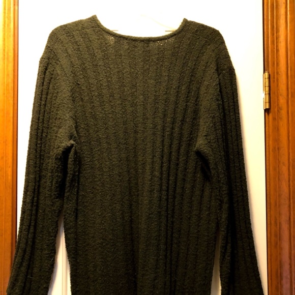 Women’s Green Knit Sweater - Picture 2 of 3